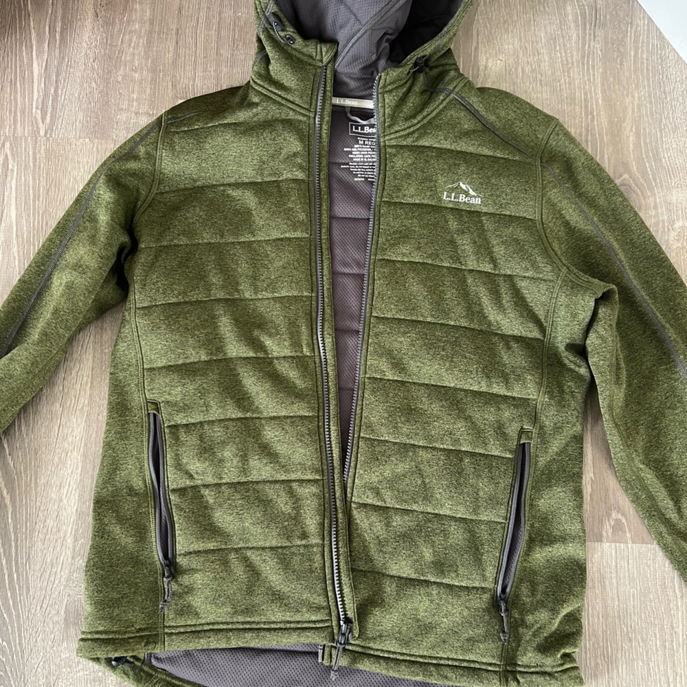 L L Bean jacket, super nice never warn, that brisk walk type of feel
